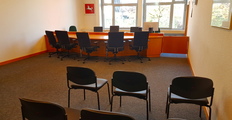 Bild eines Sitzungssaals des Arbeitsgerichts Verden