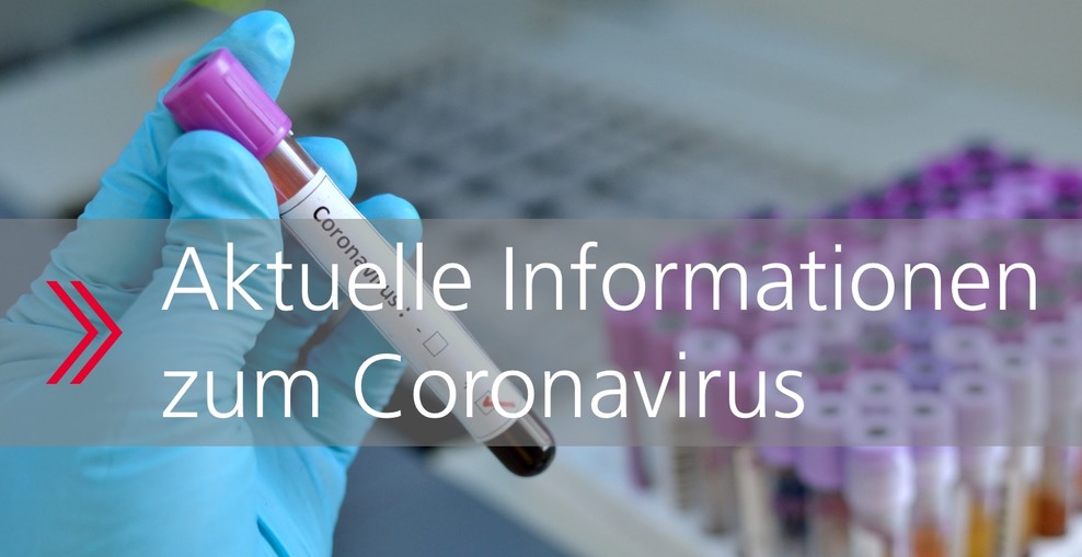 Schmuckgrafik (zum Artikel: Aktuelle Informationen zum Coronavirus)